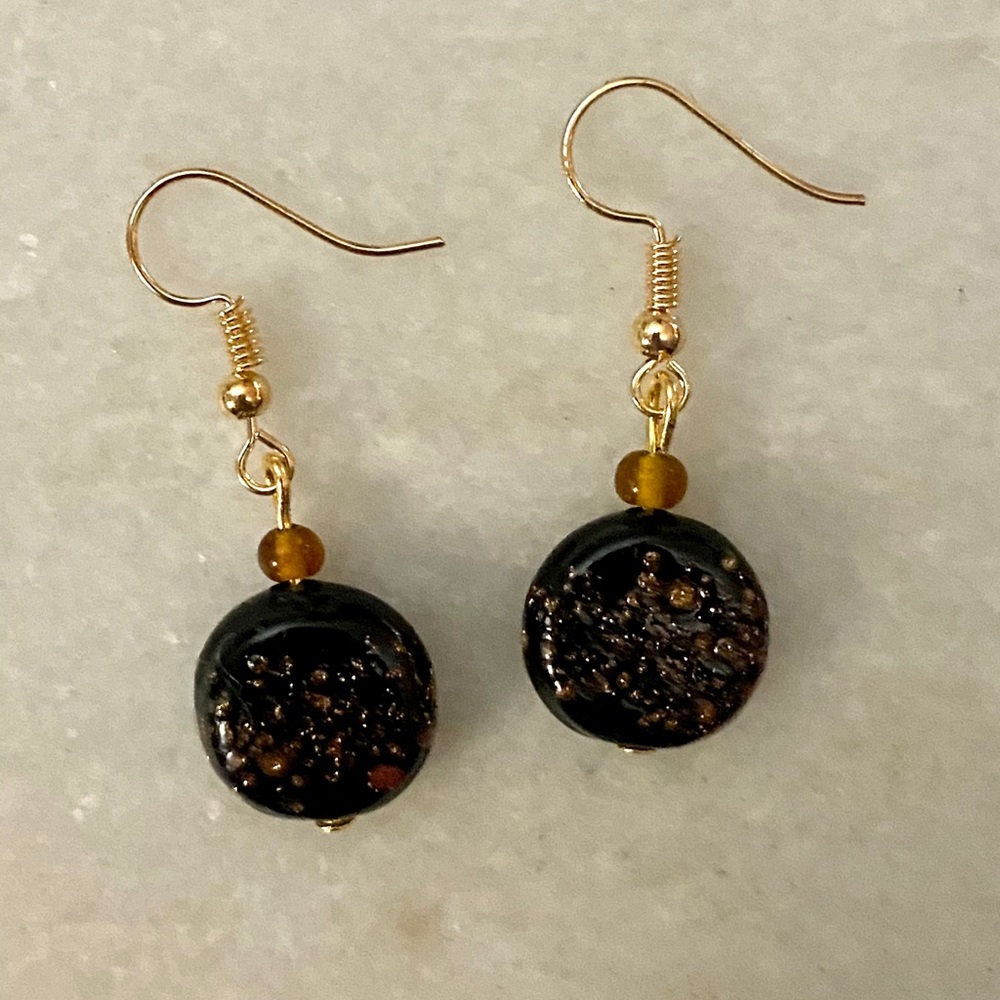 🌹Stone earrings - Picture 2 of 2